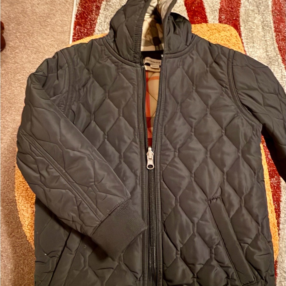 Burberry Size 3T quilted 'Barn Jacket'